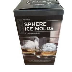 Tovolo Sphere Ice Molds (2) New in Box